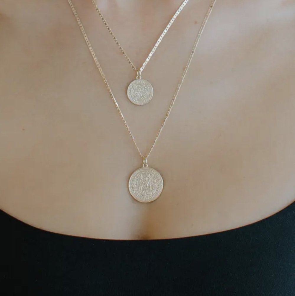 Joy Dravecky layered necklace